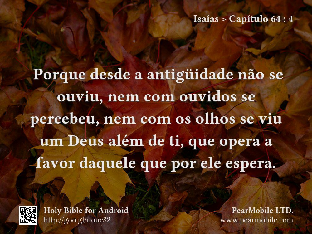 Isaías, Capítulo 64:4